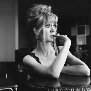 Amanda Barrie, British Actress and Comedian, Monday 5th March 1973 Amanda Barrie, British Actress and Comedian, Monday 5th March 1973