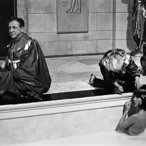 Amanda Barrie and Sid James Print, Pinewood Studios 1964 Amanda Barrie and Sid James Print, Pinewood Studios 1964