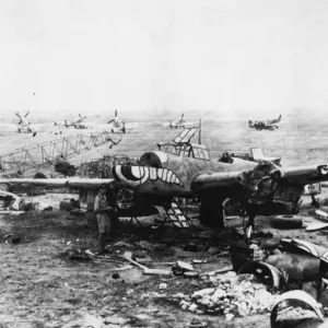 As the American 5th Army and British 8th Armiy of the Allied Forces press forward in As the American 5th Army and British 8th Armiy of the Allied Forces press forward in