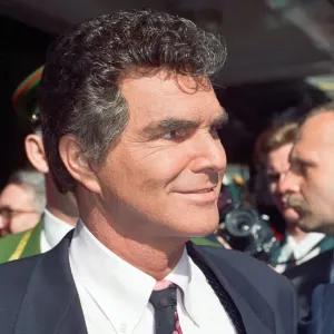 American actor Burt Reynolds opening the Harrods Sale. 7th July 1993