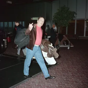 Robert Duvall on Concorde, 23rd December 1991 Print