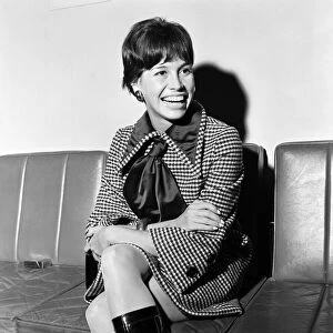 American actress Mary Tyler Moore, pictured at Heathrow