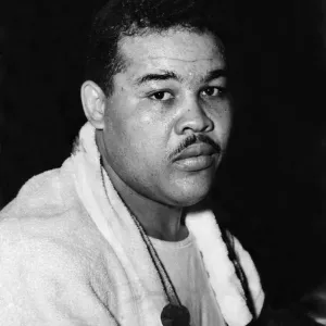 Joe Louis Takes a Rest, London 1948 Print Joe Louis Takes a Rest, London 1948 Print
