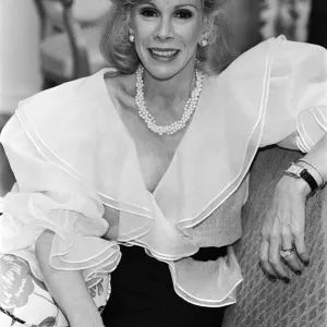 American Comedian Joan Rivers, 18th November 1983