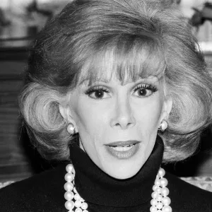 American Comedian Joan Rivers in a London hotel, 1st March 1984