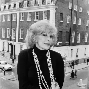American Comedian Joan Rivers in a London hotel, 1st March 1984