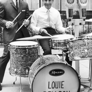 Memory Lane Prints - Louis Bellson in London 03/07/1967 Memory Lane Prints - Louis Bellson in London 03/07/1967