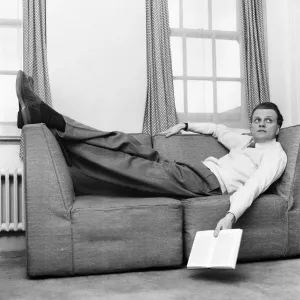 American evangelist Billy Graham relaxing at his London as his three month London crusade American evangelist Billy Graham relaxing at his London as his three month London crusade
