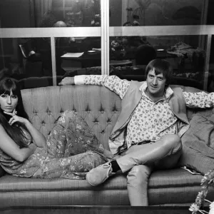 American pop singers Sonny and Cher, pictured in the Royal Suite of the Royal Garden American pop singers Sonny and Cher, pictured in the Royal Suite of the Royal Garden