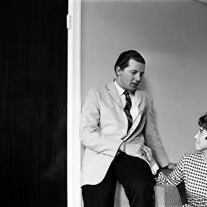 American rock and roll singer Jerry Lee Lewis with his third wife Myra who he married at