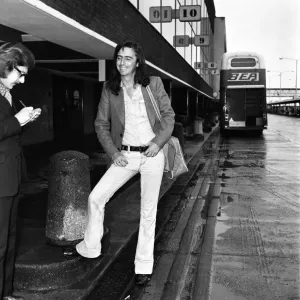American rock singer Alice Cooper arrives in London ahead of his tour American rock singer Alice Cooper arrives in London ahead of his tour
