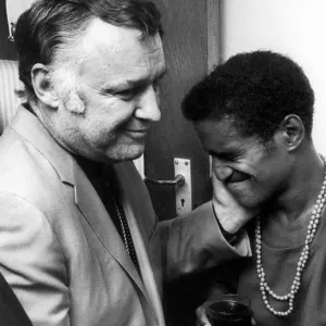 Sammy Davis Jr. Backstage Print, London Palladium 1968