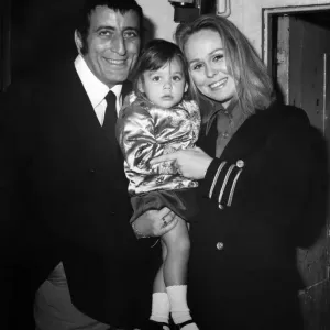 Tony Bennett and Sandie Grant's Secret Wedding Print, 1972