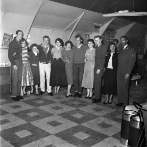 Americans in the U. K. : Americans at the air base at Weathersfield