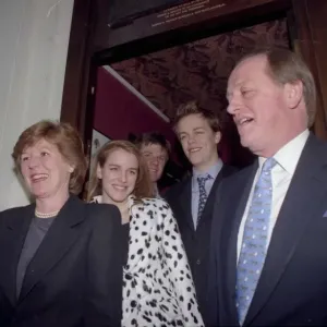 Andrew Parker Bowles & Rosemary Pitmans wedding at Chelsea Registrars Office