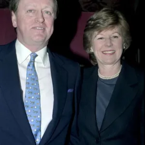 andrew parker bowles & rosemary pitmans wedding at chelsea registrars office - feb