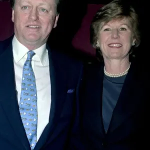 andrew parker bowles & rosemary pitmans wedding at chelsea registrars office - feb