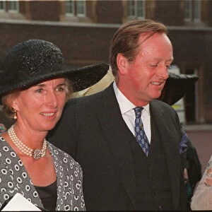 ANDREW PARKER-BOWLES AT THE WEDDING OF ARABELLA COBBOLD AND WILLIAM