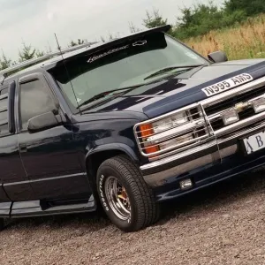 Andy Butlers Chevrolet Chevvy 1500 sportside pickup N995 AMS Andy Butlers Chevrolet Chevvy 1500 sportside pickup N995 AMS