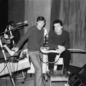 Andy McCluskey and Paul Humphreys Print, 6th November 1981 Andy McCluskey and Paul Humphreys Print, 6th November 1981