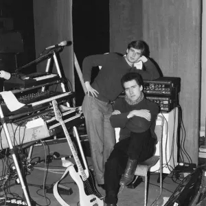 Andy McCluskey and Paul Humphreys Print, 6th November 1981 Andy McCluskey and Paul Humphreys Print, 6th November 1981