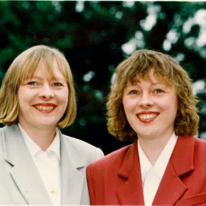 Angela and Maria Eagle Print, 23rd September 1995 Angela and Maria Eagle Print, 23rd September 1995