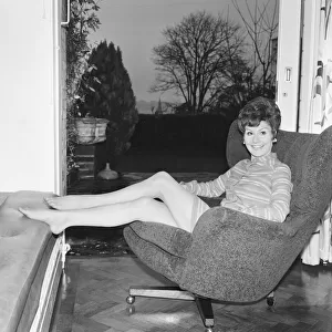 Angela Rippon, Journalist on Westward Television, Plymouth, Thursday 16th January 1969