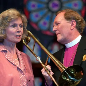 Angela Thorne and Robert Hardy Print 1992