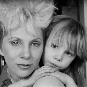 Angie Bowie, (also known as Angela Bowie) with her daughter Stacia Larranna Celeste Lipka Angie Bowie, (also known as Angela Bowie) with her daughter Stacia Larranna Celeste Lipka