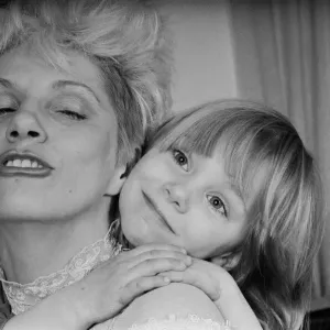 Angie Bowie, (also known as Angela Bowie) with her daughter Stacia Larranna Celeste Lipka Angie Bowie, (also known as Angela Bowie) with her daughter Stacia Larranna Celeste Lipka