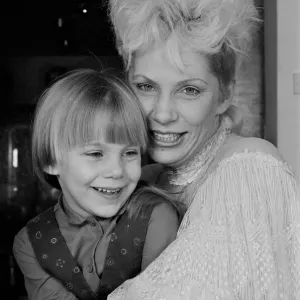 Angie Bowie, (also known as Angela Bowie) with her daughter Stacia Larranna Celeste Lipka Angie Bowie, (also known as Angela Bowie) with her daughter Stacia Larranna Celeste Lipka