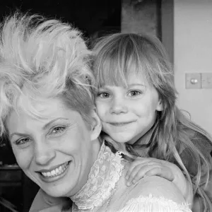 Angie Bowie, (also known as Angela Bowie) with her daughter Stacia Larranna Celeste Lipka Angie Bowie, (also known as Angela Bowie) with her daughter Stacia Larranna Celeste Lipka