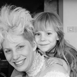 Angie Bowie, (also known as Angela Bowie) with her daughter Stacia Larranna Celeste Lipka Angie Bowie, (also known as Angela Bowie) with her daughter Stacia Larranna Celeste Lipka