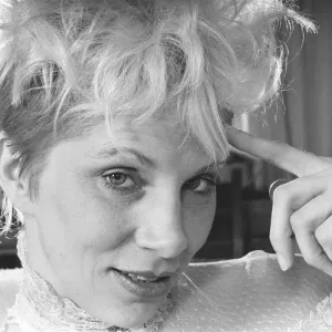 Angie Bowie, (also known as Angela Bowie) Picture taken at home Angie Bowie, (also known as Angela Bowie) Picture taken at home