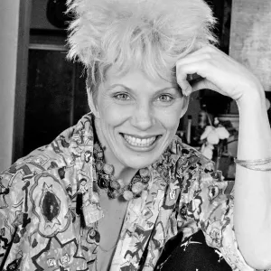 Angie Bowie, (also known as Angela Bowie) Picture taken at home Angie Bowie, (also known as Angela Bowie) Picture taken at home