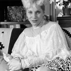 Angie Bowie, (also known as Angela Bowie) Picture taken at home Angie Bowie, (also known as Angela Bowie) Picture taken at home