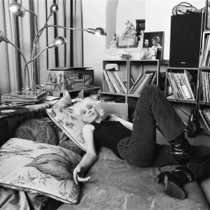Angie Bowie, ex wife of singer David Bowie pictured in Switzerland Angie Bowie, ex wife of singer David Bowie pictured in Switzerland