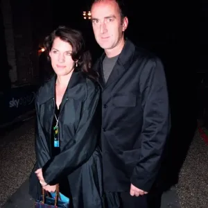 Angus Deayton Actor / TV Presenter October 98 Ariving for the launch of Sky Digital