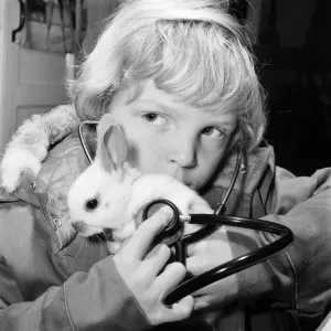Animal: Cute: Bunny: It was a moment of tender wonderment Animal: Cute: Bunny: It was a moment of tender wonderment