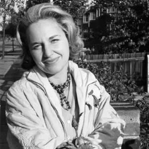 Anna Chataway interviewed at home in her garden - October 1964 07 / 10 / 1964 Anna Chataway interviewed at home in her garden - October 1964 07 / 10 / 1964