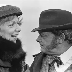 Anna Massey and David Jason on Set Print, 29th May 1991 Anna Massey and David Jason on Set Print, 29th May 1991