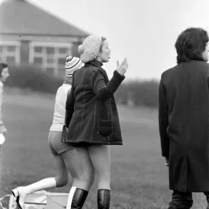 Anne Kirkbride and Clare Sutcliffe on Another Sunday and Sweet F.A Print Anne Kirkbride and Clare Sutcliffe on Another Sunday and Sweet F.A Print