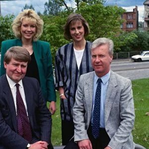 Anne McKenzie newsreader tv presenter June 1987 four news presenters