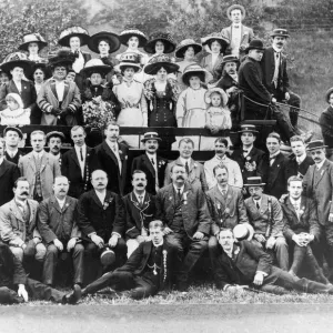 The annual cyclists meeting at Barnard Castle in 1906