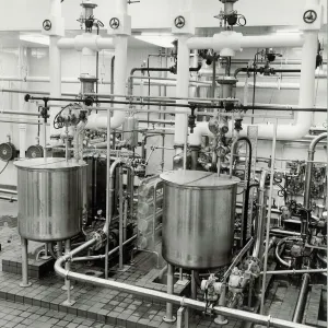 Ansells Brewery Process Room Print, 01st October 1970 Ansells Brewery Process Room Print, 01st October 1970
