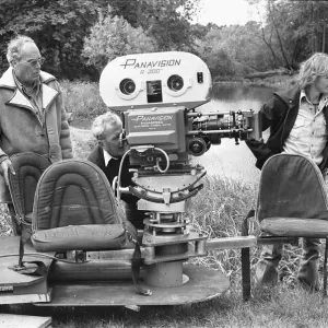 Anthony B Richmond Cinematographer with John Sturges on The Eagle Has Landed Print Anthony B Richmond Cinematographer with John Sturges on The Eagle Has Landed Print