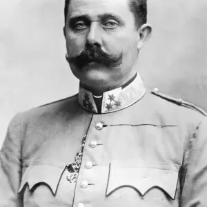 Archduke Franz Ferdinand of Austria Print, Circa 1910 Archduke Franz Ferdinand of Austria Print, Circa 1910
