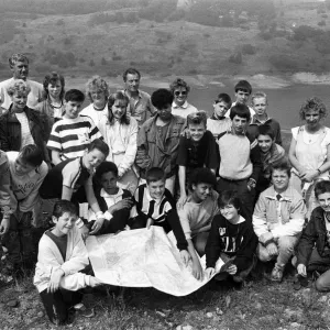 Here we are! These youngsters enjoying an adventure holiday Scammonden activity centre Here we are! These youngsters enjoying an adventure holiday Scammonden activity centre