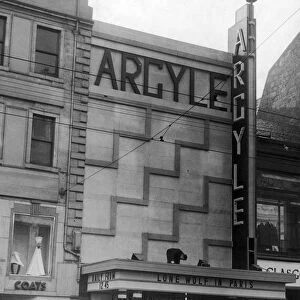 Argyle Picture House, 55 Argyle Street, Glasgow, Scotland, 21st November 1938