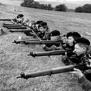 Army Cadets take part in annual rifle meeting at Guisborough, 5th September 1970